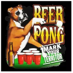 Bewild Cool Funny & Offensive Beer Pong "Mark Your Territory" T-Shirt 16 Bewild Cool Funny & Offensive Beer Pong
