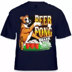 Bewild Cool Funny & Offensive Beer Pong "Mark Your Territory" T-Shirt 19 Bewild Cool Funny & Offensive Beer Pong