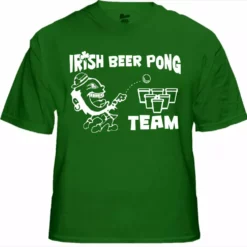 Bewild Beer Pong Shirts - Irish Beer Pong Team T-Shirt
