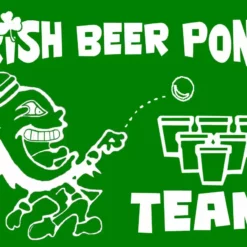 Bewild Beer Pong Shirts - Irish Beer Pong Team T-Shirt