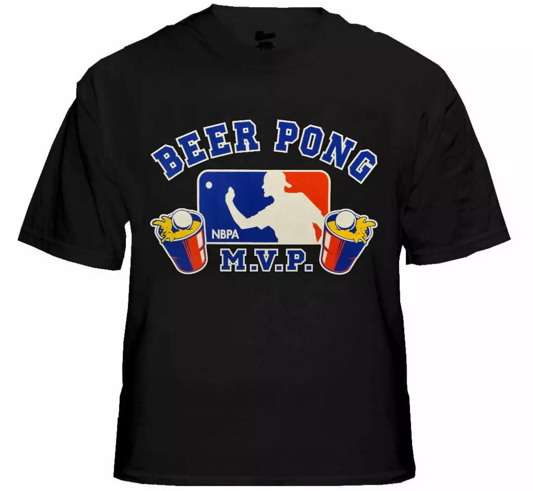 Bewild Beer Pong Tees - NBPA National Beer Pong Association MVP T-Shirt Cool Funny & Offensive 4 Bewild Beer Pong Tees - NBPA National Beer Pong Association MVP T-Shirt Cool Funny & Offensive