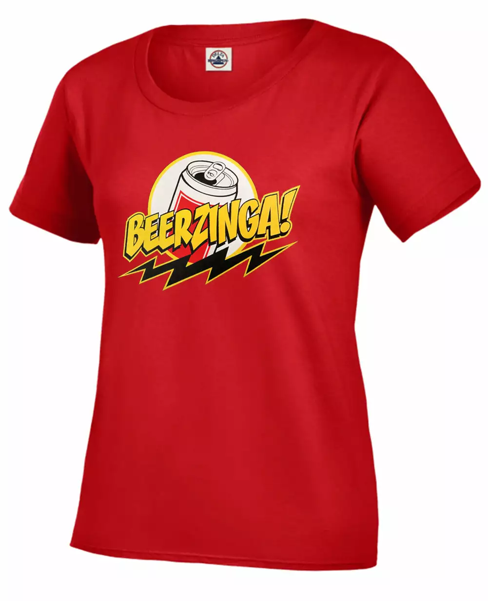 Bewild Beerzinga! - Big Bang Theory Parody Girl's T-Shirt Cool Funny & Offensive 5 Bewild Beerzinga! - Big Bang Theory Parody Girl's T-Shirt Cool Funny & Offensive