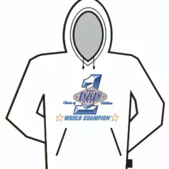 Bewild Best Dad Ever World Champ Hoodie