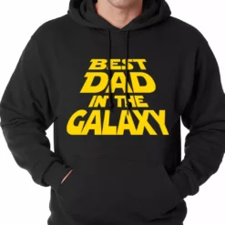 Bewild Best Dad In The Galaxy Adult Hoodie Positive Reinforcement