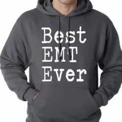 Bewild Best EMT Ever Adult Hoodie