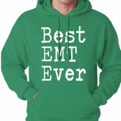 Bewild Best EMT Ever Adult Hoodie