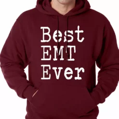 Bewild Best EMT Ever Adult Hoodie