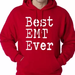 Bewild Best EMT Ever Adult Hoodie