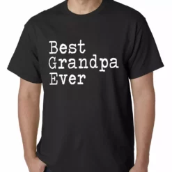 Bewild Best Grandpa Ever Mens T-shirt Positive Reinforcement