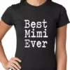 Bewild Best Mimi Ever Ladies T-shirt
