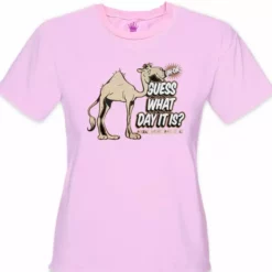 Bewild Guess What Day It Is? Camel Hump Day Girl's T-Shirt Cool Funny & Offensive
