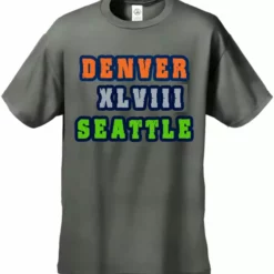 Bewild Sport Inspiration Big Game 48 Denver Vs. Seattle Men's T-Shirt 13 Bewild Sport Inspiration Big Game 48 Denver Vs. Seattle Men's T-Shirt