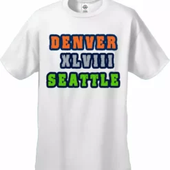 Bewild Sport Inspiration Big Game 48 Denver Vs. Seattle Men's T-Shirt 15 Bewild Sport Inspiration Big Game 48 Denver Vs. Seattle Men's T-Shirt