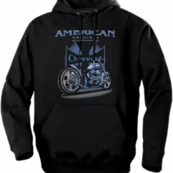Bewild "Biker Hoodies - "American Classic Choppers" Biker Hoodie" Biker Style