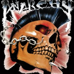 Bewild Biker Hoodies - Anarchy Men's Biker Hoodie (Black)