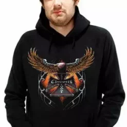 Bewild Biker Hoodies - "Eagle Chopper" Biker Hoodie Biker Style 10 Bewild Biker Hoodies -