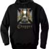 Bewild Biker Hoodies - "Pit Bull Chopper" Biker Hoodie Biker Style