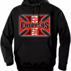 Bewild Biker Style Biker Hoodies - "Red Neck Choppers" Biker Hoodie