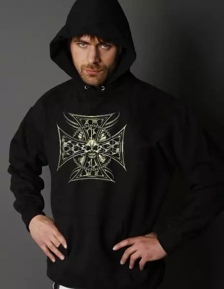 Bewild Biker Hoodies - "Tribal Chopper Chain" 7 Bewild Biker Hoodies - "Tribal Chopper Chain"
