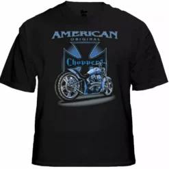 Bewild Biker Style Biker Shirts - "American Classic Choppers" Biker Shirt