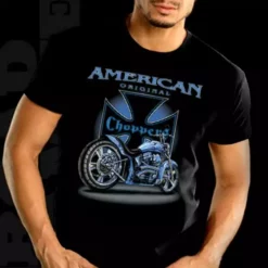Bewild Biker Style Biker Shirts - "American Classic Choppers" Biker Shirt 9 Bewild Biker Style Biker Shirts -