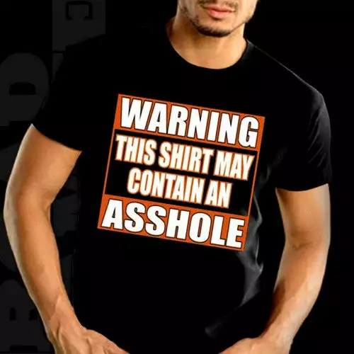 Bewild Biker Style Biker Shirts - "Asshole Warning" Biker Shirt 5 Bewild Biker Style Biker Shirts - "Asshole Warning" Biker Shirt