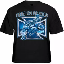 Bewild Biker Style Biker Shirts - "Born To Be Wild" Biker Shirt