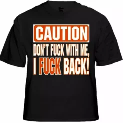 Bewild Biker Style Biker Shirts - "Don't Fu*k With Me" Biker Shirt 8 Bewild Biker Style Biker Shirts -
