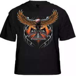 Bewild Biker Shirts - "Eagle Chopper" Biker Shirt