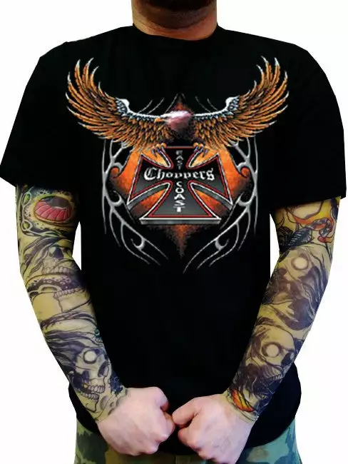 Bewild Biker Shirts - "Eagle Chopper" Biker Shirt 6 Bewild Biker Shirts - "Eagle Chopper" Biker Shirt