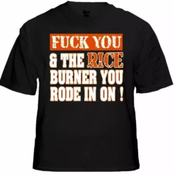 Bewild Biker Style Biker Shirts - "Fu*k Rice Burners" Biker Shirt 8 Bewild Biker Style Biker Shirts -
