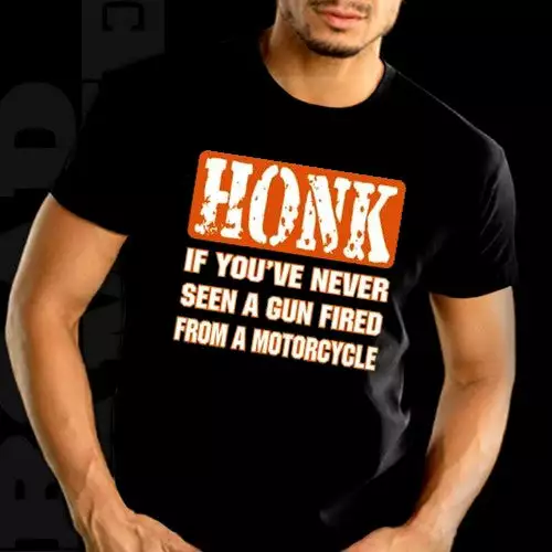 Bewild Biker Shirts - "Gun Fired From A Motorcycle" Biker Shirt Biker Style 5 Bewild Biker Shirts - "Gun Fired From A Motorcycle" Biker Shirt Biker Style