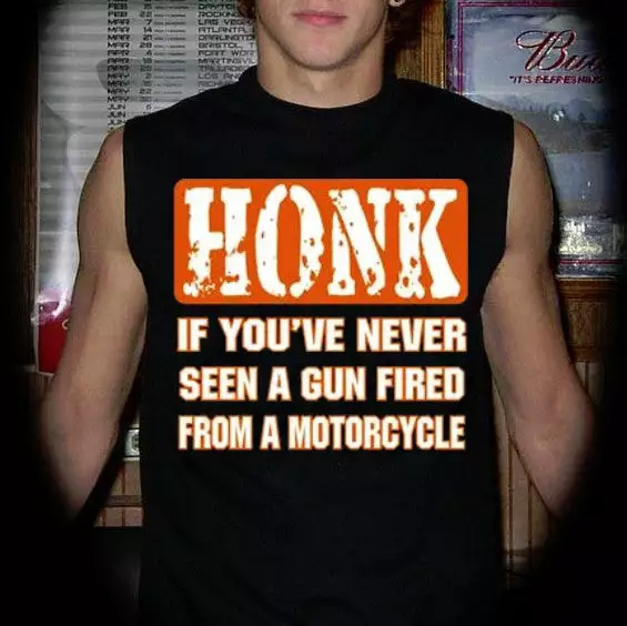 Bewild Biker Shirts - "Gun Fired From A Motorcycle" Biker Shirt Biker Style 8 Bewild Biker Shirts - "Gun Fired From A Motorcycle" Biker Shirt Biker Style