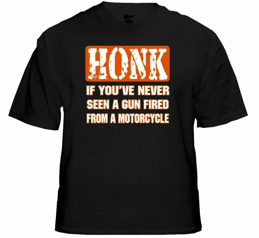 Bewild Biker Shirts - "Gun Fired From A Motorcycle" Biker Shirt Biker Style 4 Bewild Biker Shirts - "Gun Fired From A Motorcycle" Biker Shirt Biker Style