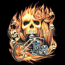 Bewild Biker Shirts - "Rider From Hell" Biker Shirt 6 Bewild Biker Shirts - "Rider From Hell" Biker Shirt