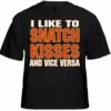 Bewild Biker Shirts - "Snatch Kisses & Vice Versa" Biker Shirt Biker Style