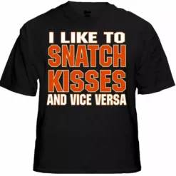 Bewild Biker Shirts - "Snatch Kisses & Vice Versa" Biker Shirt Biker Style