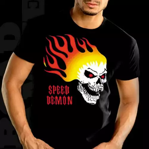 Bewild Biker Style Biker Shirts - "Speed Demon" Biker Shirt 5 Bewild Biker Style Biker Shirts - "Speed Demon" Biker Shirt