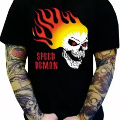 Bewild Biker Style Biker Shirts - "Speed Demon" Biker Shirt 10 Bewild Biker Style Biker Shirts -