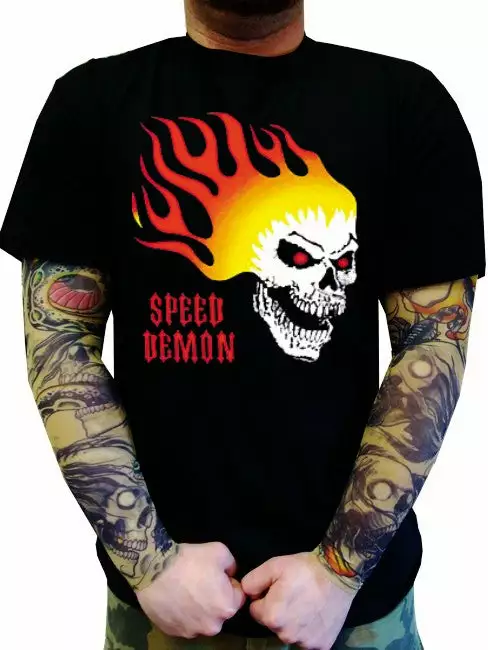 Bewild Biker Style Biker Shirts - "Speed Demon" Biker Shirt 6 Bewild Biker Style Biker Shirts - "Speed Demon" Biker Shirt