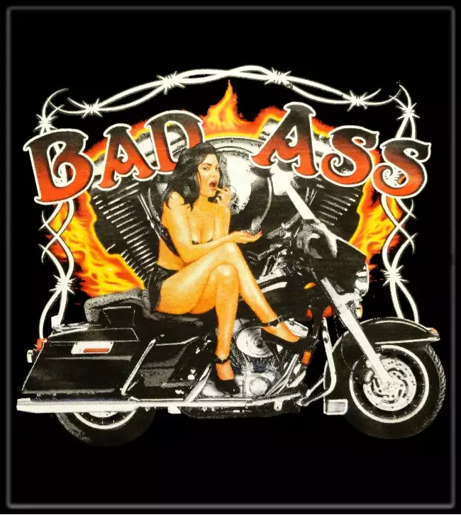Bewild "Bad Ass Biker Babe" Biker Hoodie Biker Style 6 Bewild "Bad Ass Biker Babe" Biker Hoodie Biker Style