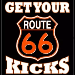 Bewild Biker Style "Get Your Kicks Route 66" Biker Hoodie 10 Bewild Biker Style