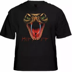Bewild Biker T-Shirts - "Bite Me Fangs" Biker Shirt