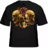 Bewild Biker T-Shirts - "Slither Skulls" Biker Shirt