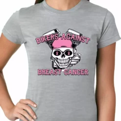 Bewild Bikers Against Breast Cancer Ladies T-shirt