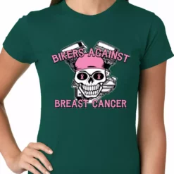 Bewild Bikers Against Breast Cancer Ladies T-shirt 16 Bewild Bikers Against Breast Cancer Ladies T-shirt