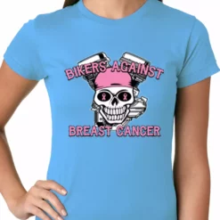 Bewild Bikers Against Breast Cancer Ladies T-shirt 19 Bewild Bikers Against Breast Cancer Ladies T-shirt