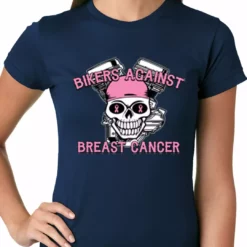 Bewild Bikers Against Breast Cancer Ladies T-shirt 21 Bewild Bikers Against Breast Cancer Ladies T-shirt