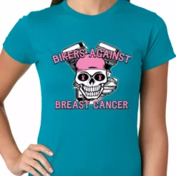 Bewild Bikers Against Breast Cancer Ladies T-shirt 22 Bewild Bikers Against Breast Cancer Ladies T-shirt