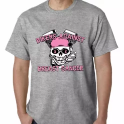 Bewild Bikers Against Breast Cancer Mens T-shirt